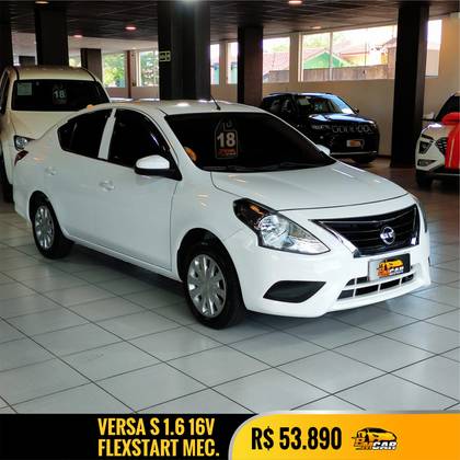 NISSAN VERSA 1.6 16V FLEX S 4P MANUAL NISSAN VERSA 1.6 16V FLEX S 4P MANUAL